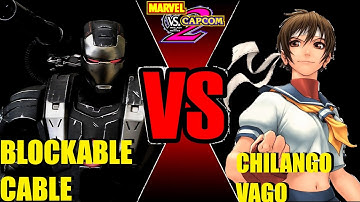 MvC2 Mvci Umvc3 BlockableCable vs Chilango Vago (PS3)