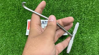 Bone Hook T Handle Sharp Orthopedic Instruments