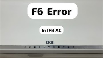 F6 Error in IFB Inverter AC
