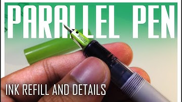 Pilot Parallel Pen 3.8mm Ink Refill and Details