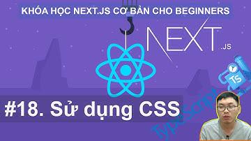 #18. Sử Dụng CSS với Next.JS | Next.JS Cơ Bản Cho Beginners với React và Typescript