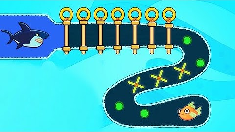 Can You Save The Fish? 🐟 This Pin Level is IMPOSSIBLE! | NEW "Save The Fish" Pull Pin Gameplay 