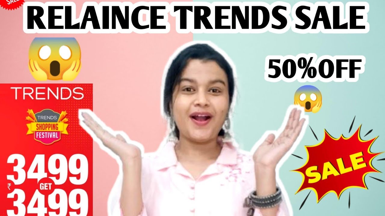 🛍️ Reliance Trends BIG SALE Haul | Buy for ₹3499 & Get ₹3499 FREE | Ethnic + Western Try-On!