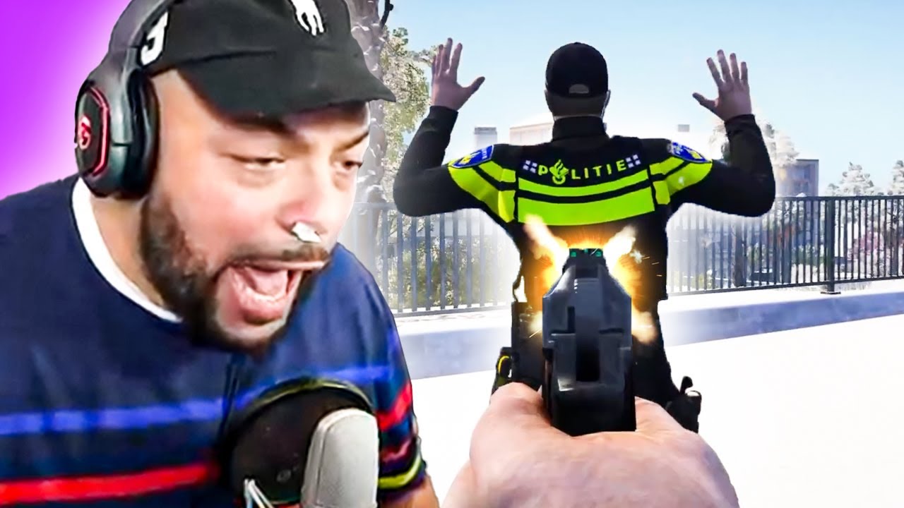 PETER PIET BELAND IN SCHIETPARTIJ MET POLITIE🔫 👮‍♂️