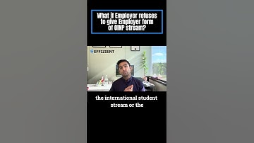 What if Employer refuses to give Employer form of OINP stream?
