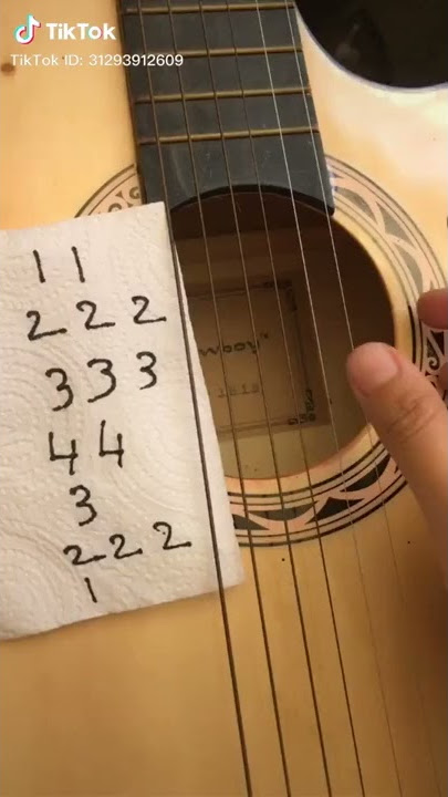 Kunci Gitar Sederhana