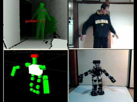 Kinect Teleoperation of Humanoid Robot