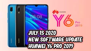 HUAWEI Y6 PRO 2019 NEW SOFTWARE UPDATE JULY 13 2020