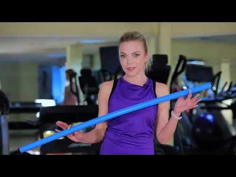 Комплекс упражнений №18 Гимнастическая палка/ Set no.18 Gymnastic stick ...