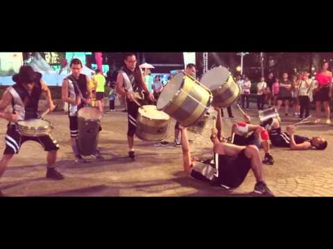 Batucada Percussion Show - TIGER งาน We Love Park@Bangkok Street Show 2016