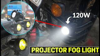 Projector Fog Light for Motorcycle Ride | Best Fog/Aux Light for Night Ride