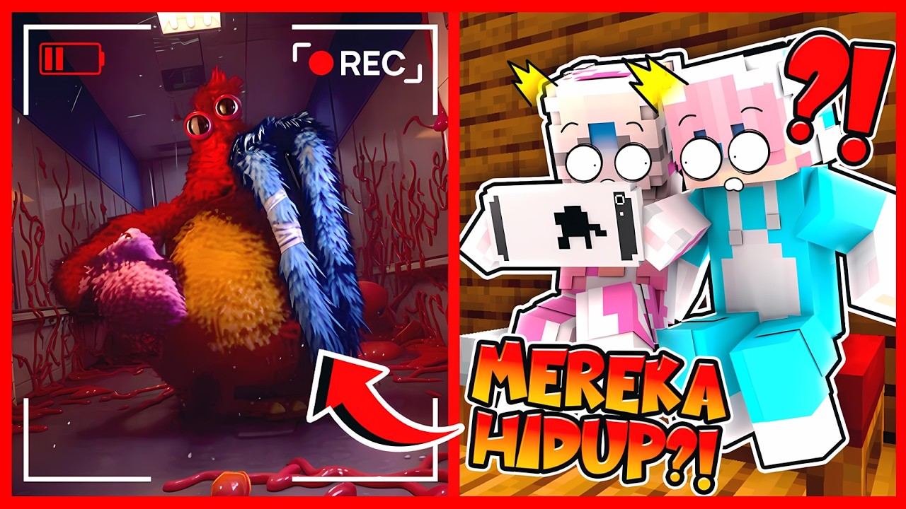 TERNYATA HUGGY WUGGY DAN KISSY MISSY HIDUP !! SECRET ENDING ?? Feat @sapipurba Minecraft