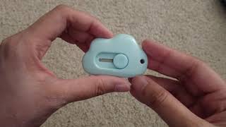 Mini Cloud Box Cutter | aesthetic stationary | cute | review
