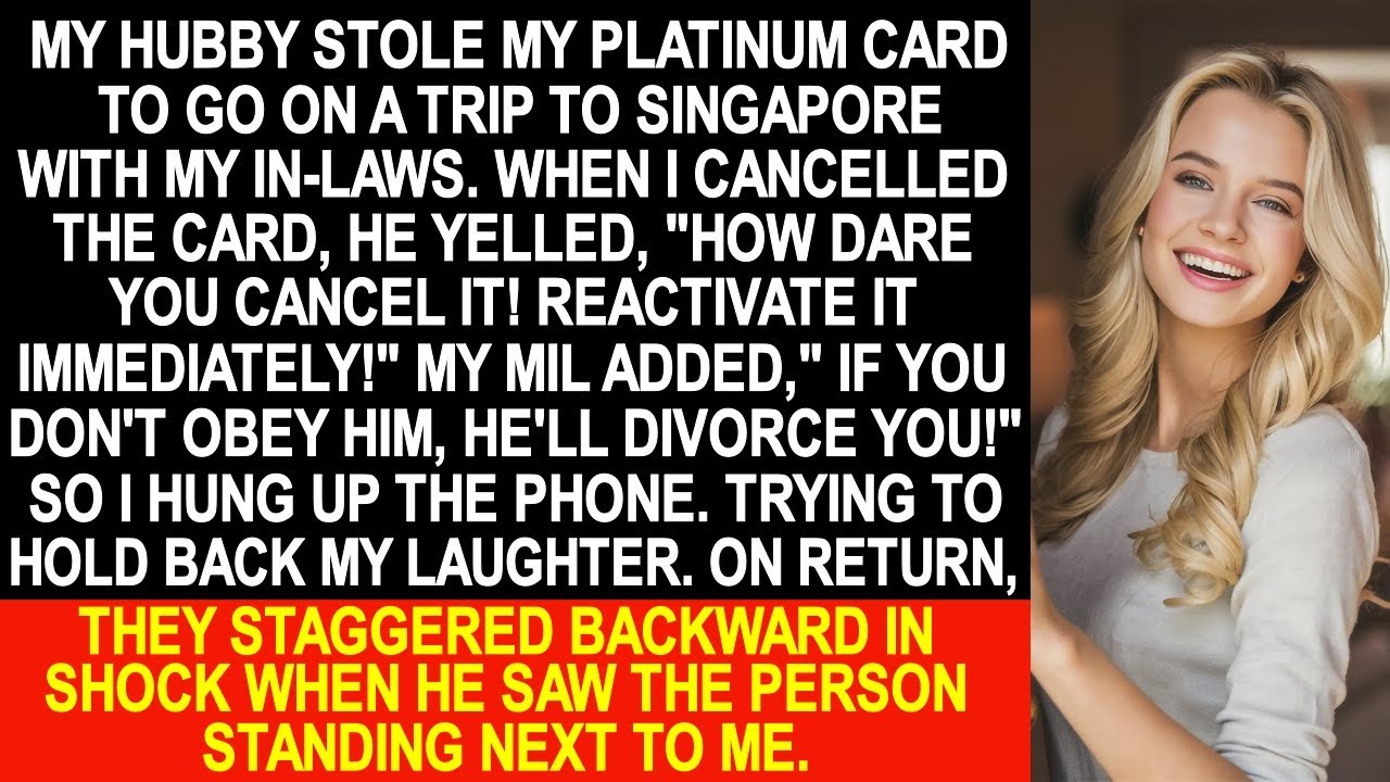Мой муж украл мою кредитную карту, чтобы отправиться в путешествие с моими родственниками, но я о...