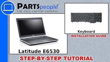 Dell Latitude E6530 (P19F001) Keyboard How-To Video Tutorial