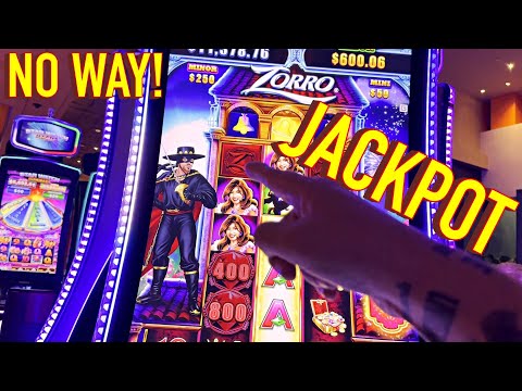 THE CURSE OF ZORRO JACKPOT!!!!!