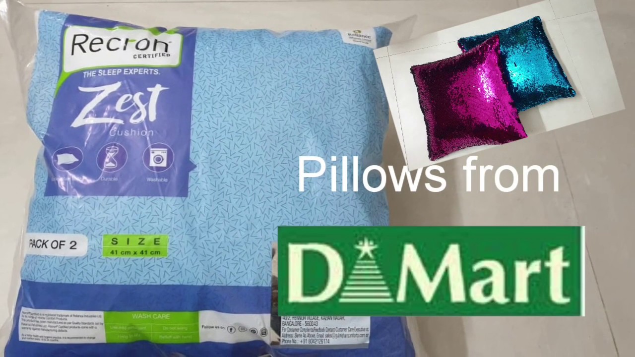 2 Pillows from DMart at just Rs.279 