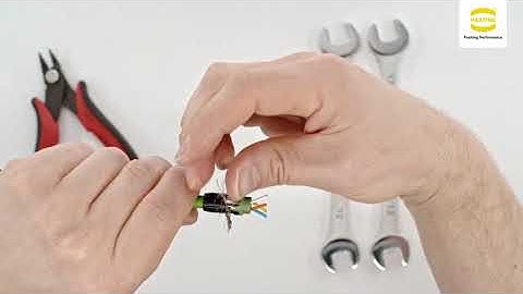 HARTING HARAX® M8 D-coded Assembly instruction