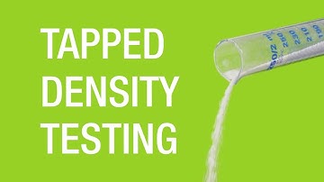 SVM II - Digital Tapped Density Tester