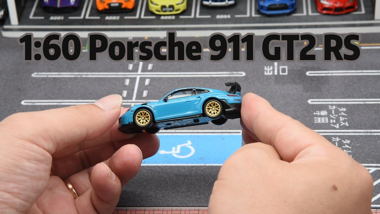 Unboxing the 1:60 Porsche 911 GT2 RS Classic Die-Cast Model Car 