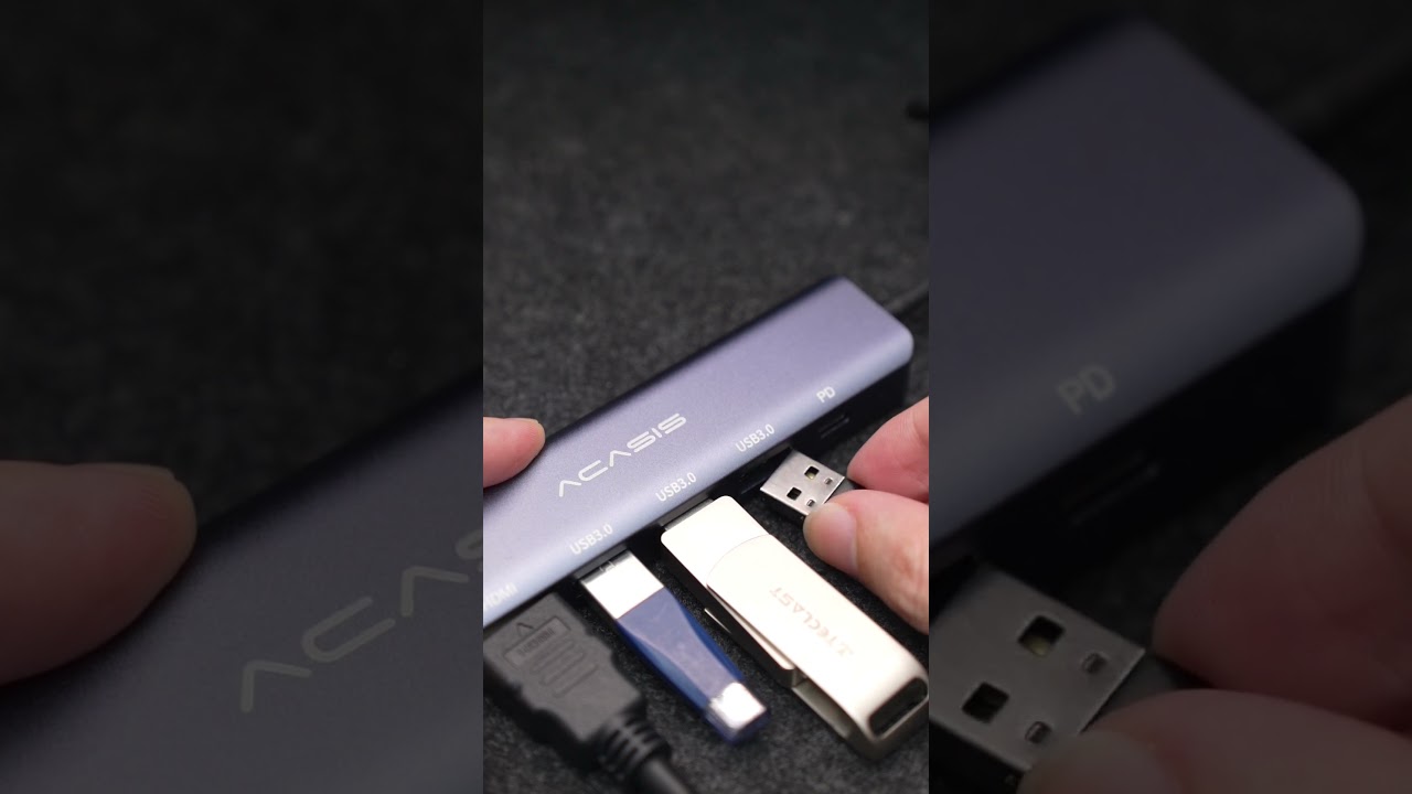 Acasis 6-in-1 Type C 4K60Hz Docking Station