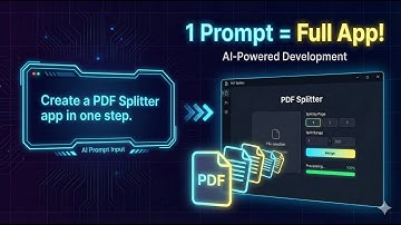Hunarix AI: PDF Splitter | One Prompt, Fully Functional App!