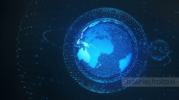 Earth globe rotation