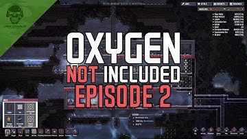 Oxygen Not Included! Ep. 2 - Carbon Dioxide Chamber - CO2 Management and a Super Computer!
