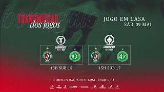 AO VIVO CONCORDIA VS CHAPECOENSE SUB 15 -17