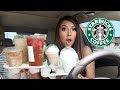 Trying MY Subscribers FAVORITE Starbucks Drinks! ... 🤢