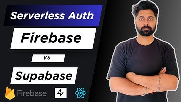 Serverless Authentication in React | Firebase vs Supabase (Login & Signup Demo)