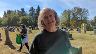 What are they up to?| Fairview Cemetery Cleaning