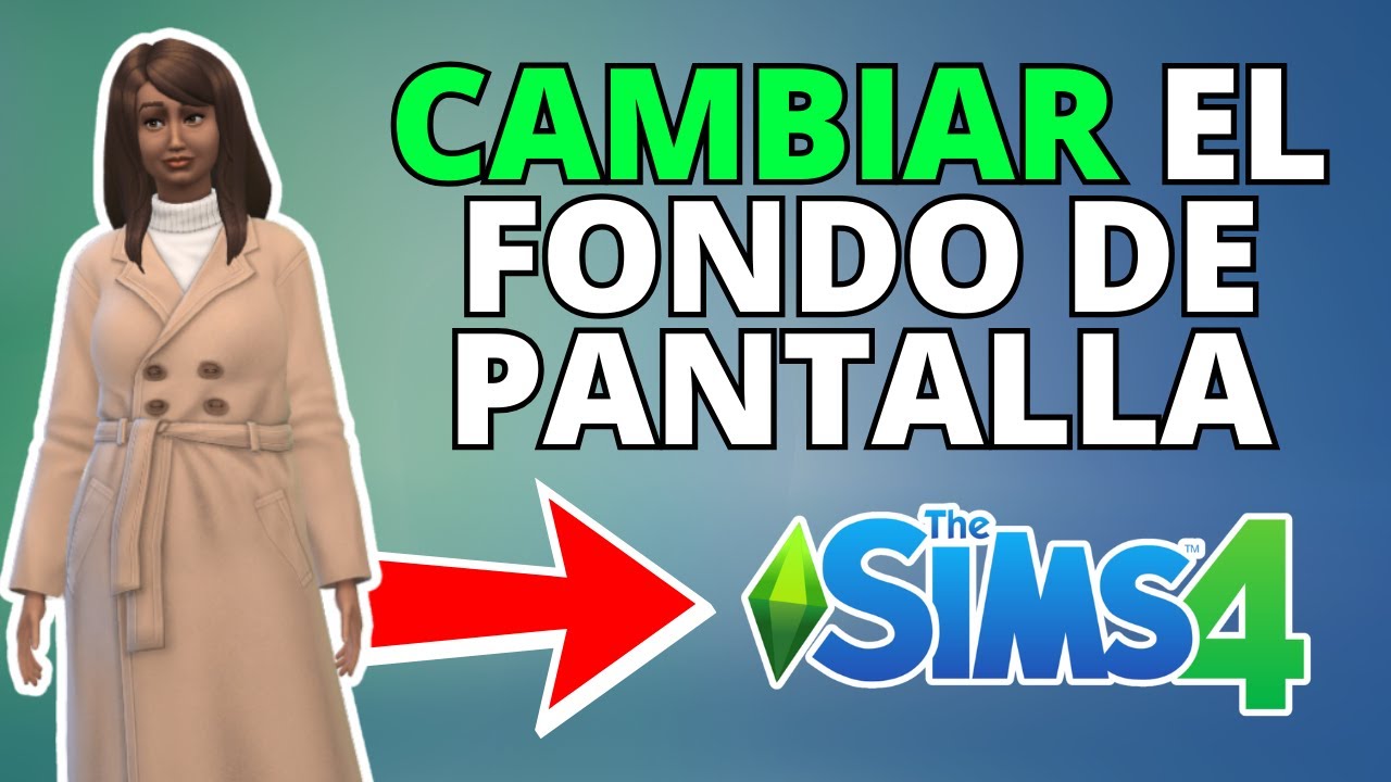 Cómo cambiar el fondo de pantalla de Sims 4 - YouTube