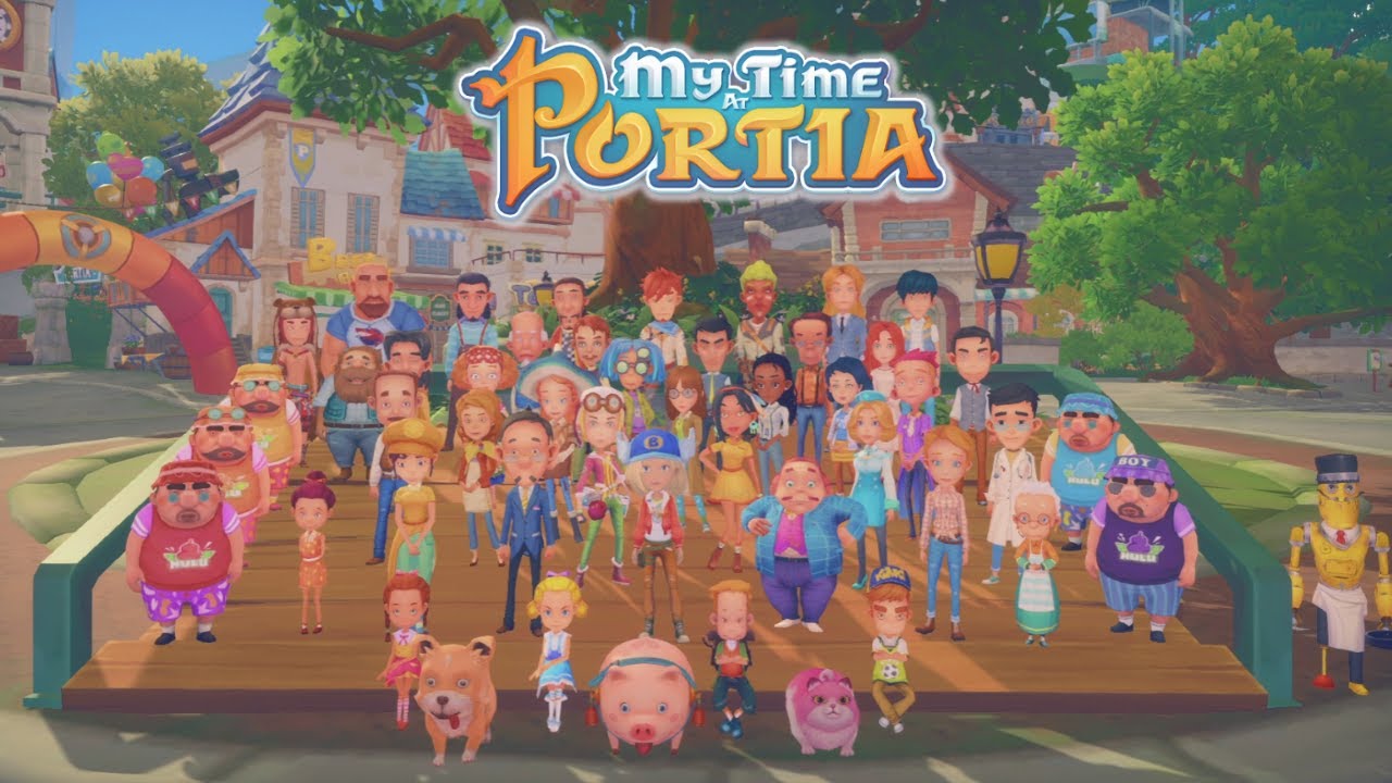 My Time At Portia EP28 A fire powered generator and the Day of The