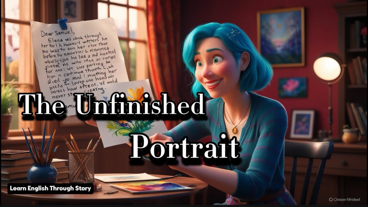 The Unfinished Portrait | Interesting Story 🔥⭐️| Learn English Through Story