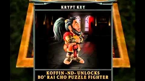 Mortal Kombat Deception - How To Unlock Kira, Havik, Li Mei & Kenshi And Two Other Krypt Keys