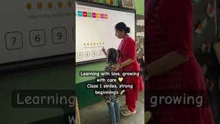 Learning with ❤️ #upsagrai #learning #sarkarischool #smartboard #smartlearning