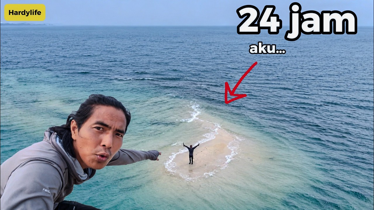 24 JAM SOLO SURVIVAL! TANPA BEKAL, TANPA TENDA, CUMA 1 BOTOL AIR! DI PULAU KOSONG