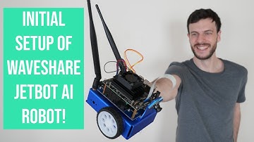 Initial Setup of Waveshare Jetbot AI Robot!