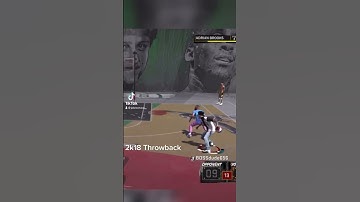 NBA 2K18 Throwback Clip #nba2k #nba2k23 #nba2k18 #2k18 #shorts #tiktok #twitch #gaming