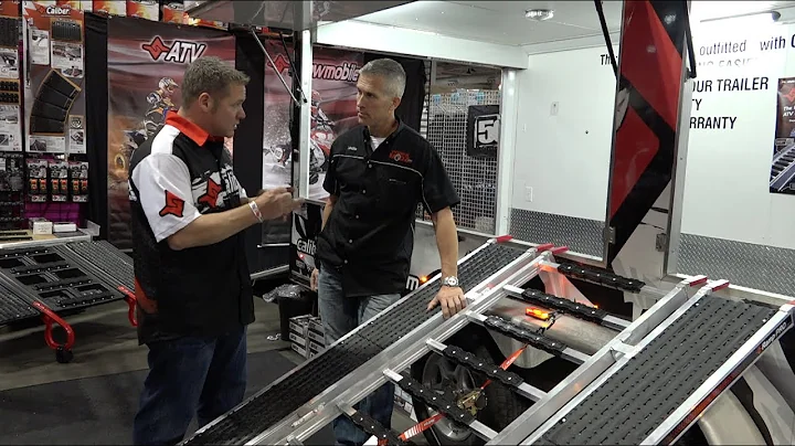 Ramp PRO Snowmobile/ATV/UTV folding ramp by Caliber Products