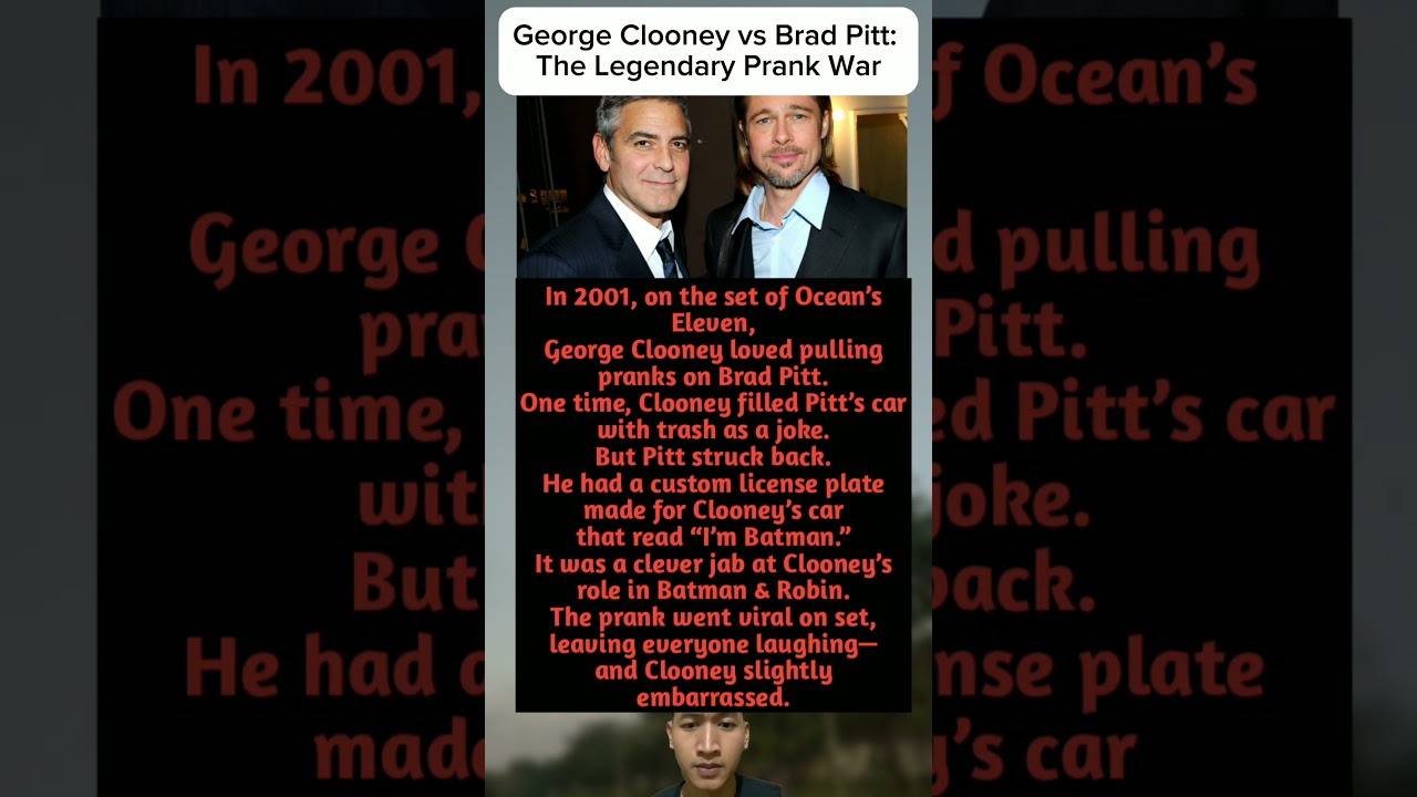 The Hilarious Prank Battle on Ocean’s Eleven Set