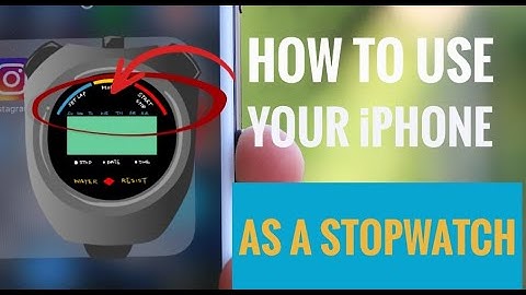 How to Use Your IPhone as a Stopwatch
