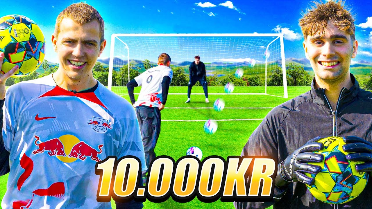 JEG GAV SØNDERGAARD 10.000KR HVIS HAN KUNNE SCORE __ MÅL PÅ MIG!