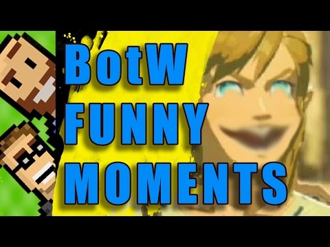 funny-moments!-silly-deaths,-lynel-mounting,-horse-fires-&-more!-|-breath-of-the-wild-|-the-basement