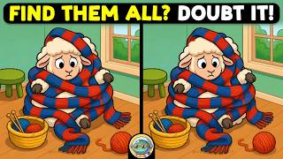 🐢🧩 Find The Difference Challenge | How Many Can You Solve 🧩🐢 | Quizonaut Turtle