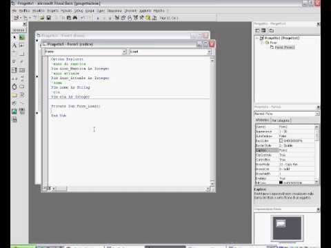 Tutorial base visual basic 6 - Calcolare l'età di una persona - YouTube