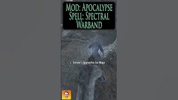 Checkout the spell, SPECTRAL WARBAND, from the Skyrim Spell Mod APOCALYPSE! #shorts