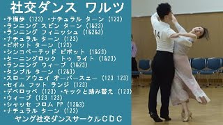 ご検討中のピノ 社交ダンス ※4点セット ワルツ入門 25】社交ダンス ワルツ I4 ランニングスピンターン
