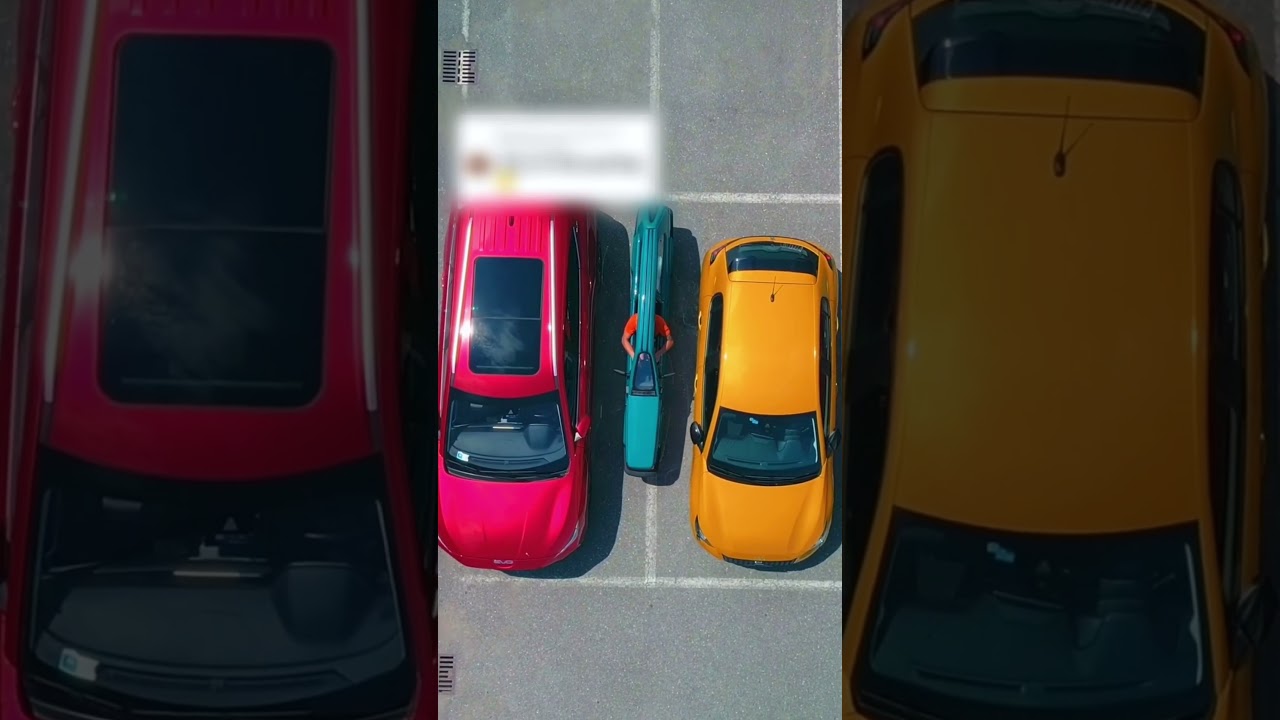 This car can squeeze through ANY gap! 🚗💨